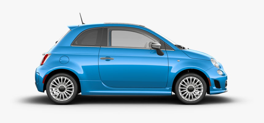 Laser Blue Metallic - Fiat 500, HD Png Download, Free Download