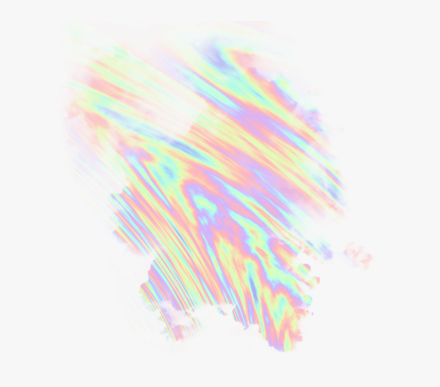 #smoke #smoking #cloud #clouds #holographic #rainbow - Light, HD Png Download, Free Download