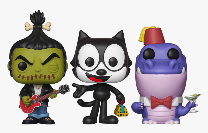 Felix The Cat Funko Pop Vinyl Bundle (popcultcha Exclusive) - Funko Pop Felix The Cat With Bag, HD Png Download, Free Download