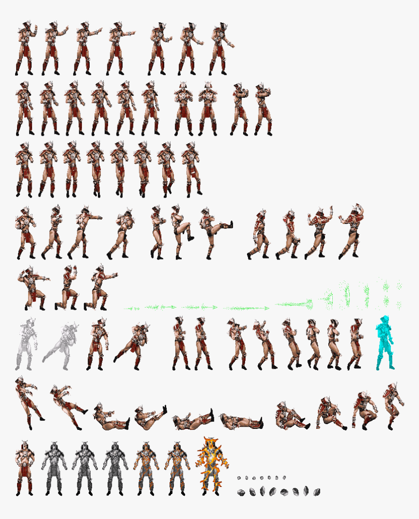 Mortal Kombat Shao Kahn Sprites, HD Png Download, Free Download