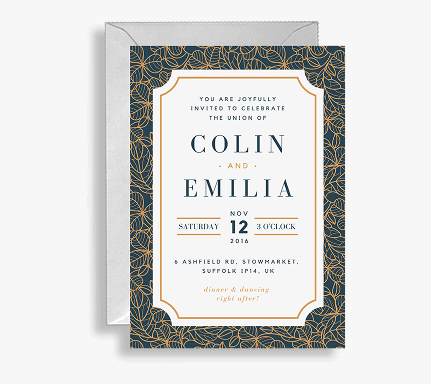 Invitation Card Design - Picture Frame, HD Png Download, Free Download