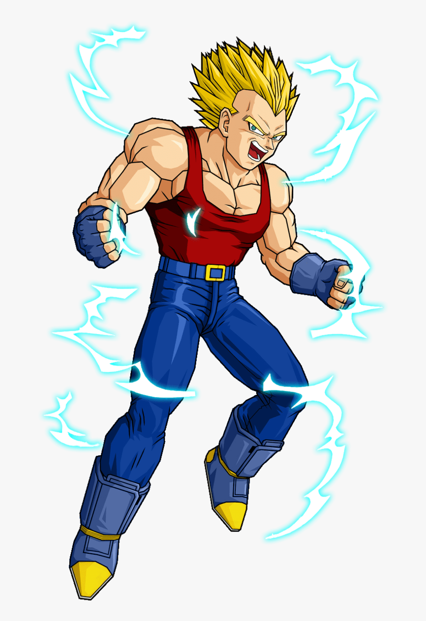 Transparent Vegeta Clipart - Dragon Ball Gt Vegeta Ssj 2, HD Png Download, Free Download