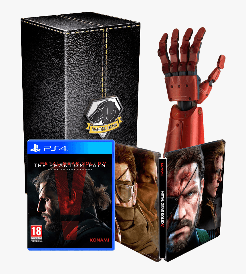 Transparent Metal Gear Solid V Png - Metal Gear Solid 5 The Phantom Pain Collector Ps4, Png Download, Free Download