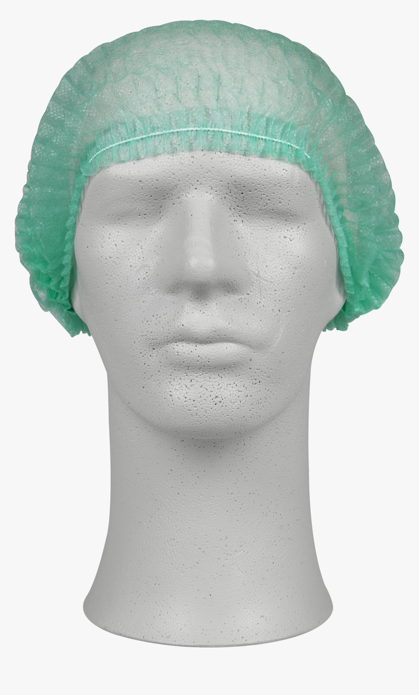 Transparent Shower Cap Png - Green Hair Net, Png Download, Free Download