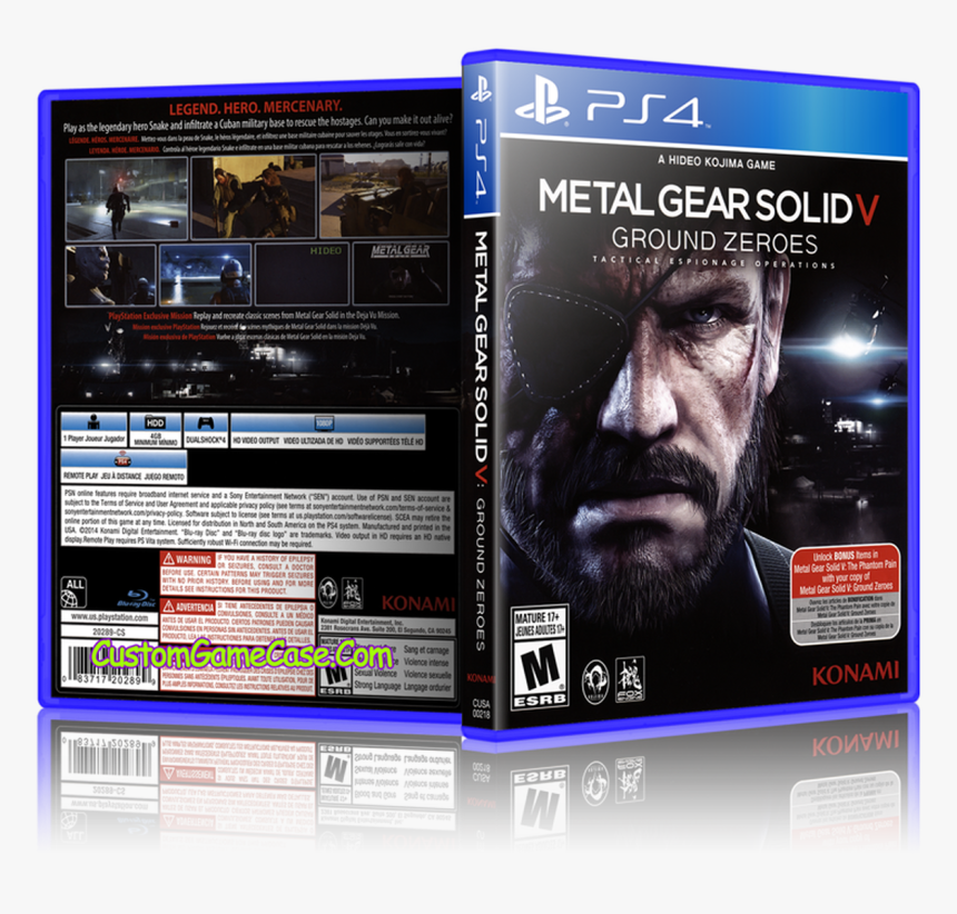 Metal Gear Solid V Ground Zeroes, HD Png Download, Free Download