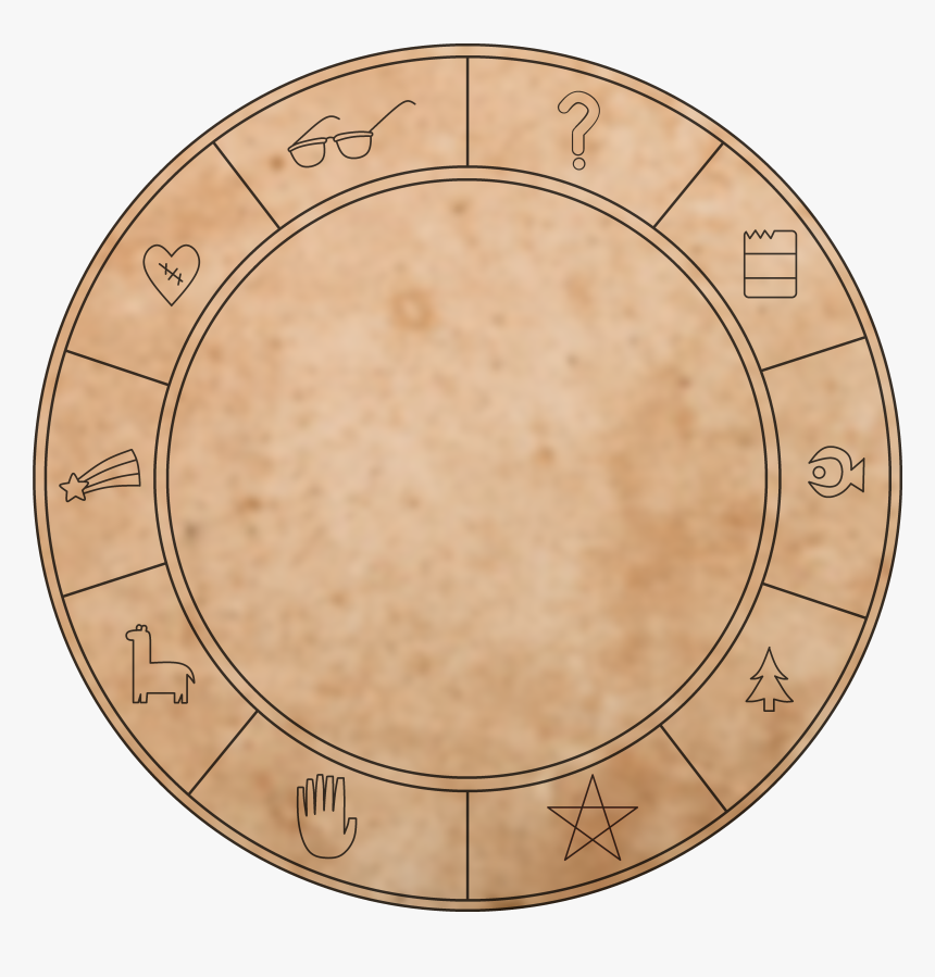 Gravity Falls Zodiac Png, Transparent Png, Free Download