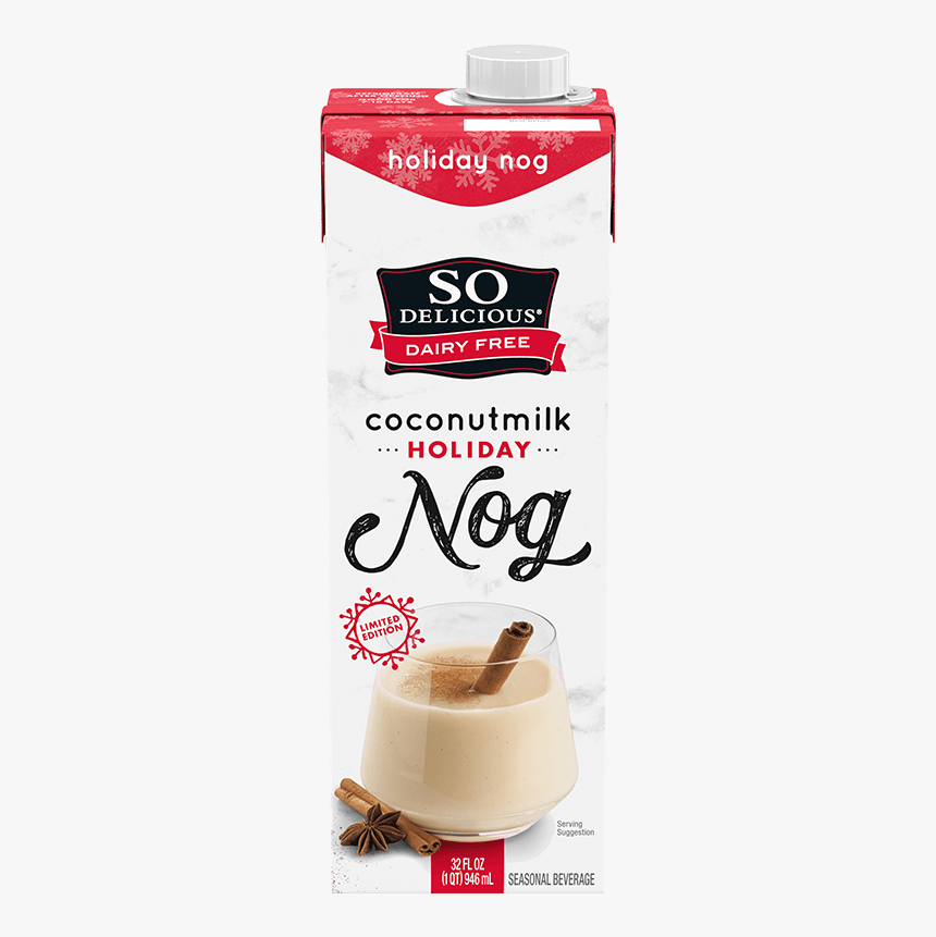 Holiday Nog Coconutmilk"
 Class="pro-xlgimg - So Delicious Nog, HD Png Download, Free Download