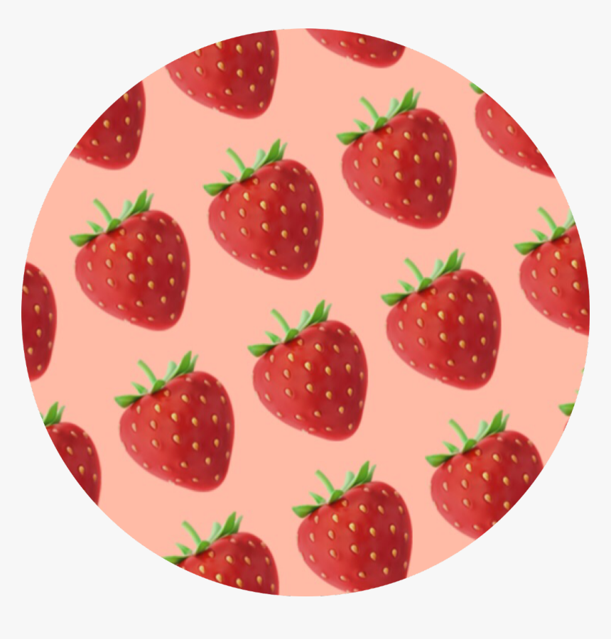 🍓

#background #fruit #food #pattern #patternator - Food Aesthetic Background, HD Png Download, Free Download