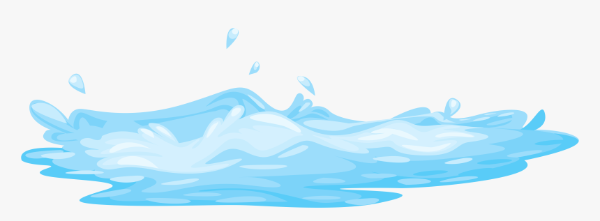 Puddle Splash Free Content Clip Art - Transparent Background Puddle Clipart, HD Png Download, Free Download