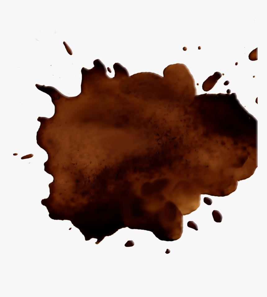 Cartoon Coffee Spill Png, Transparent Png, Free Download