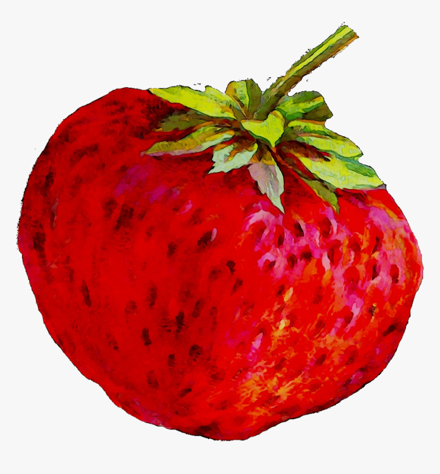 Strawberry Painting Image Photography Ackee - Strawberry, HD Png Download, Free Download