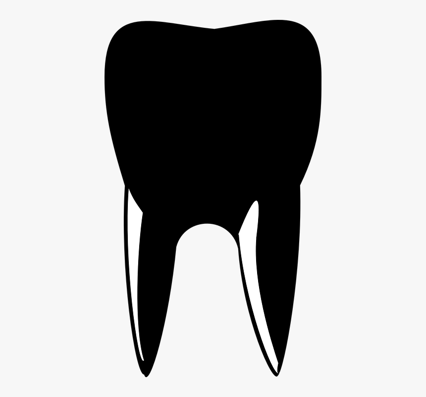 Tooth, Dentist, Silhouette, Doctor, Mouth, Medicine - Silhueta Dente Png, Transparent Png, Free Download