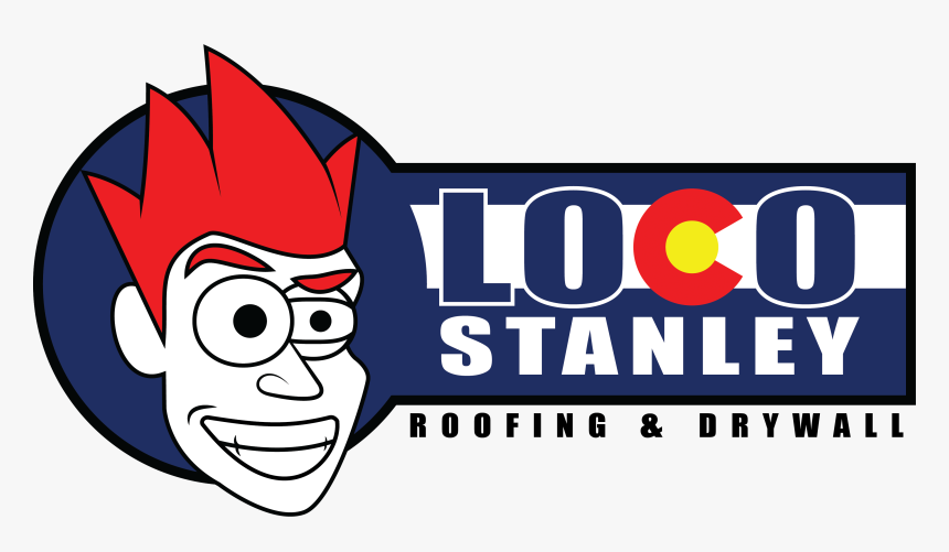 Loco Stanley Roofing And Drywall Logo - Cartoon, HD Png Download, Free Download