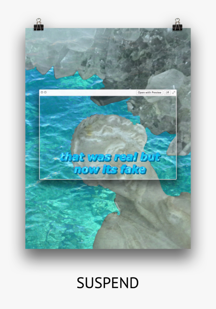 Website - Product Image - Print - Suspend - Sea, HD Png Download, Free Download