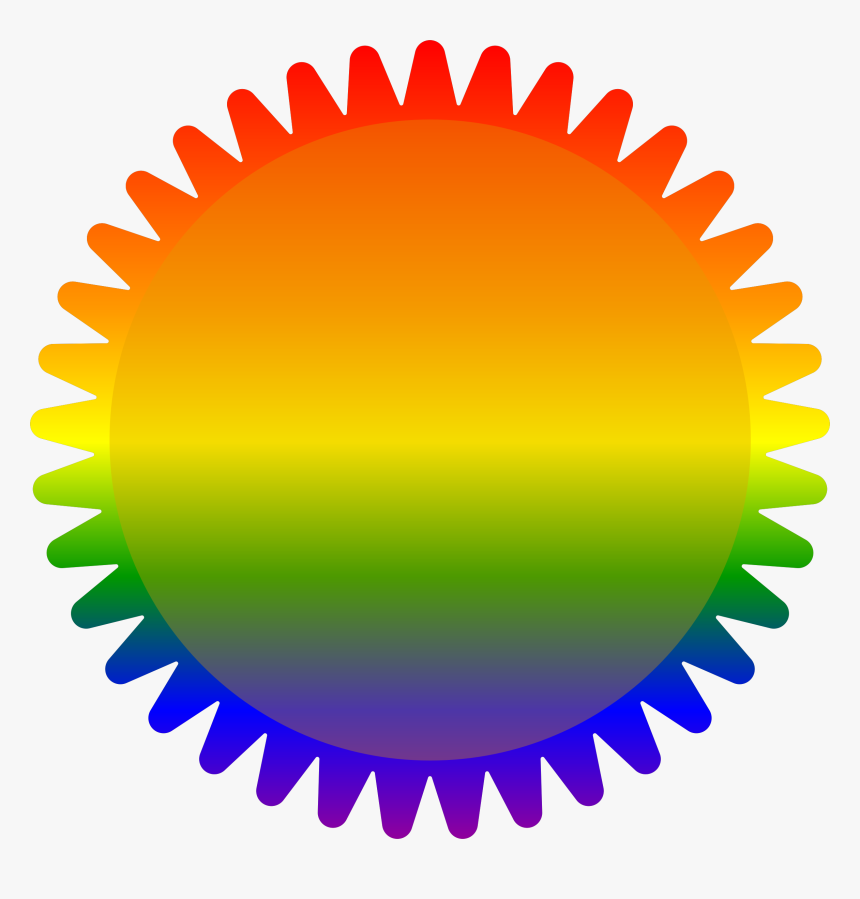 Transparent Stamp Clipart - Rainbow Seal Of Approval, HD Png Download, Free Download