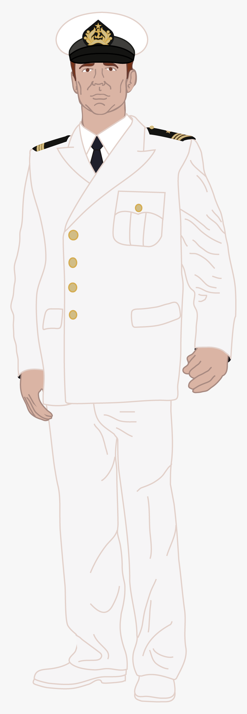 Chilean Navy Suits - Standing, HD Png Download, Free Download