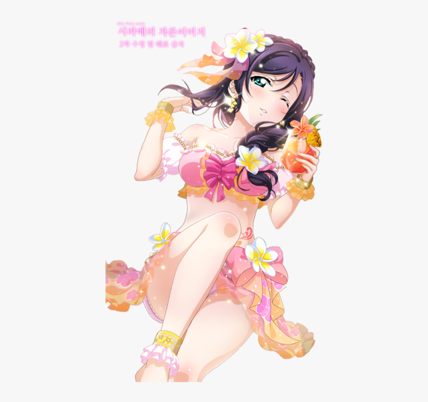 Love Live Nozomi Fanart Render , Png Download - Cartoon, Transparent Png, Free Download