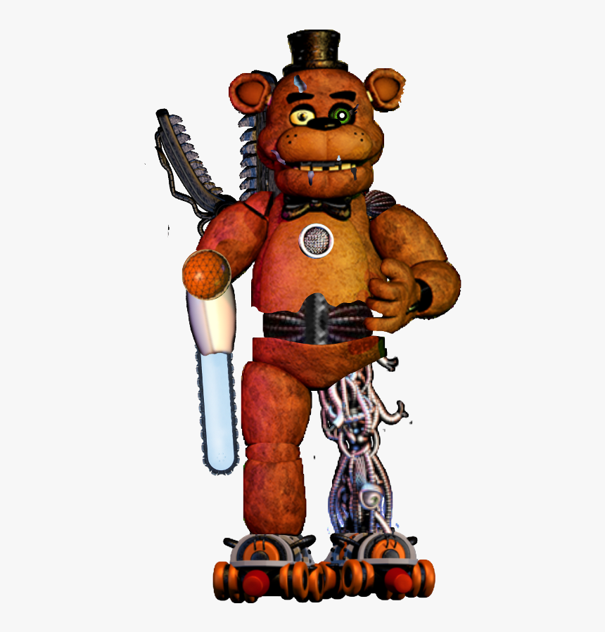 Withered Freddy Fnaf 1 Clipart , Png Download - Freddy Do Fnaf 1, Transparent Png, Free Download