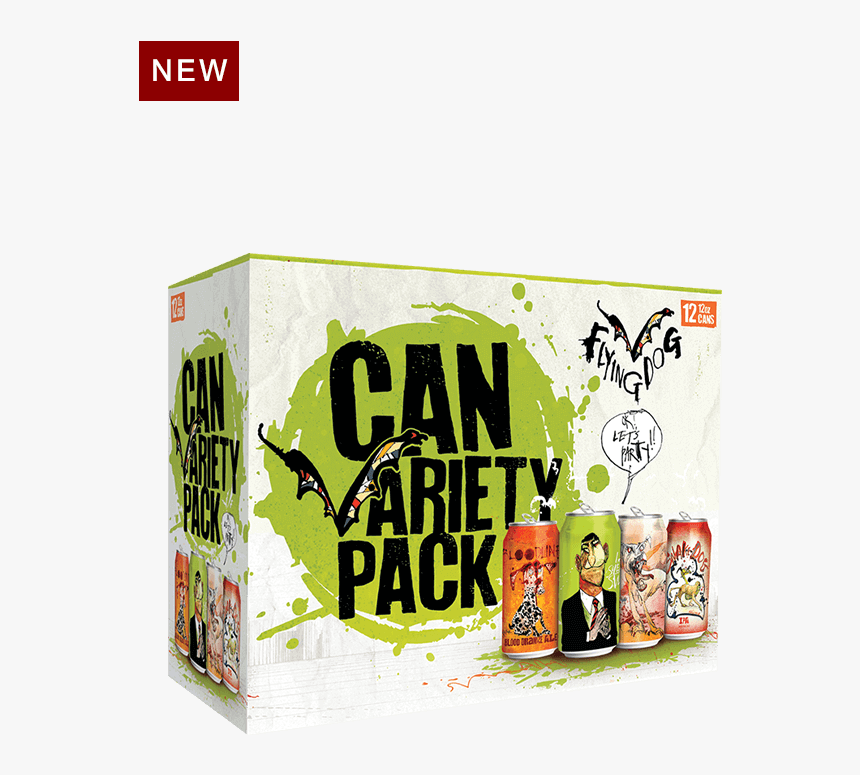 Flying Dog Variety Pack Cans, HD Png Download, Free Download