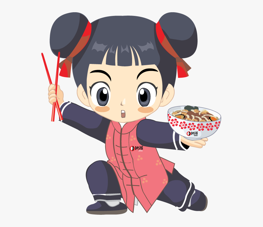 Japanese Transparent Cartoon - Cute Japanese Girl Cartoon, HD Png Download, Free Download