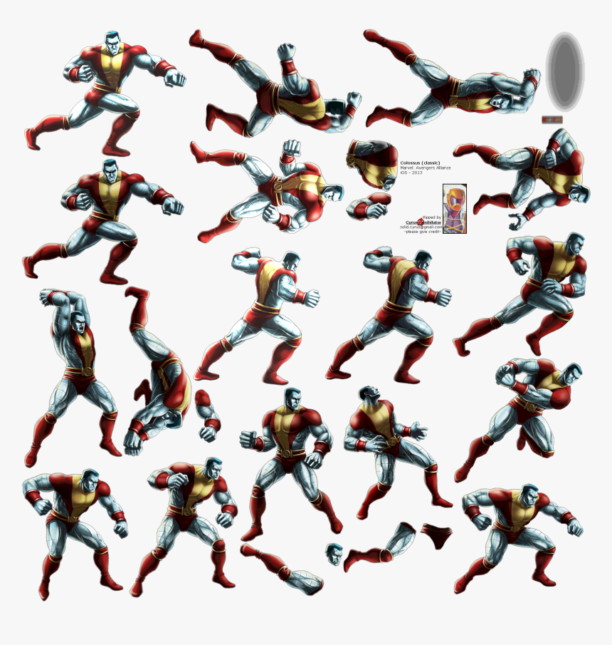 Click To View Full Size - Marvel Avengers Alliance Sprite Ios, HD Png Download, Free Download