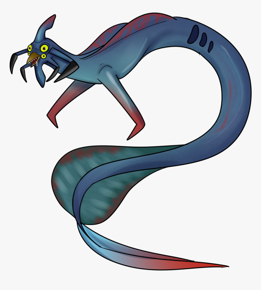 Leviathan Cross Png - Subnautica Peeper Leviathan, Transparent Png, Free Download