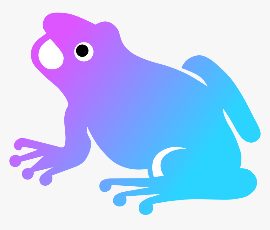 Silhouette Clip Art At - Transparent Frog Silhouette, HD Png Download, Free Download