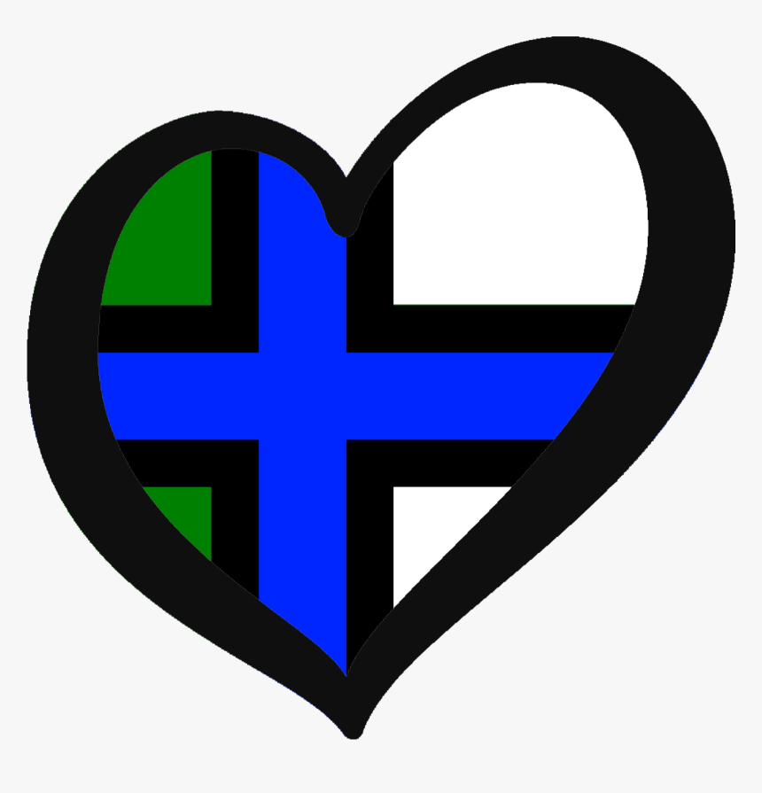 Arkmarken Eurovision Heart - Cross, HD Png Download, Free Download