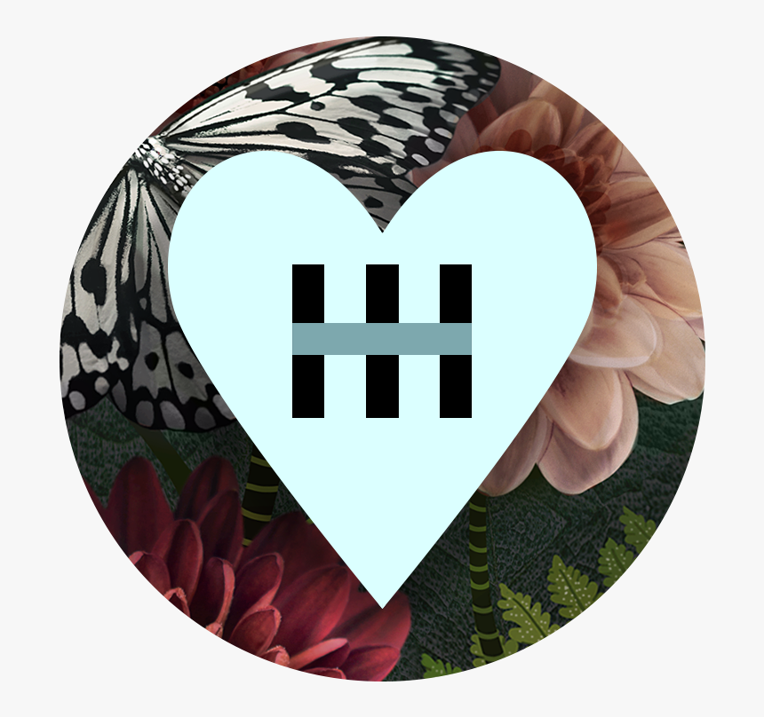 Heart-flowers - Emblem, HD Png Download, Free Download