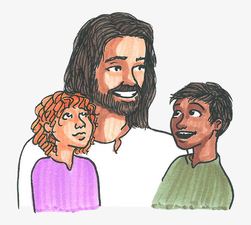Transparent Jesus Hair Png - Cartoon, Png Download, Free Download