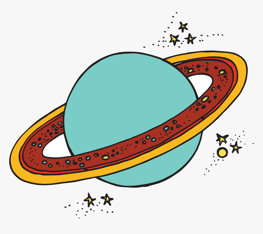 Transparent Ringed Planet Png - Drawing, Png Download, Free Download