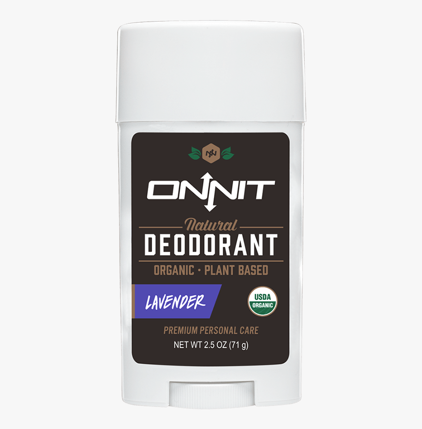 Onnit Lavender Organic Deodorant - Bottle, HD Png Download, Free Download