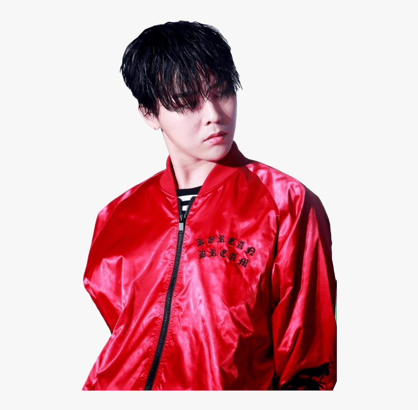 G Dragon Red Jacket, HD Png Download, Free Download