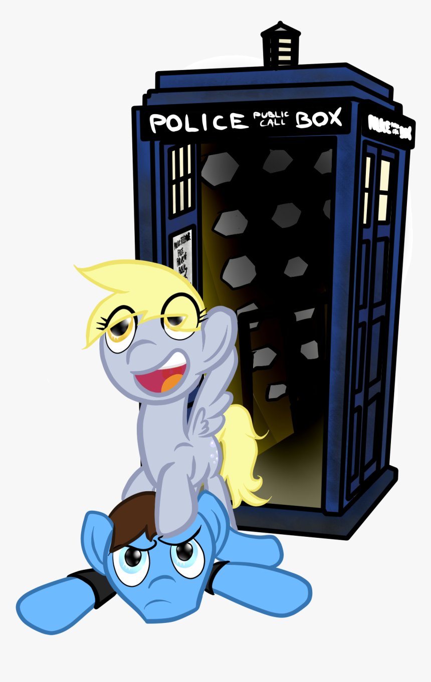 Niksiekins, Derpy Hooves, Doctorderpy, Doctor Who, - Cartoon, HD Png Download, Free Download