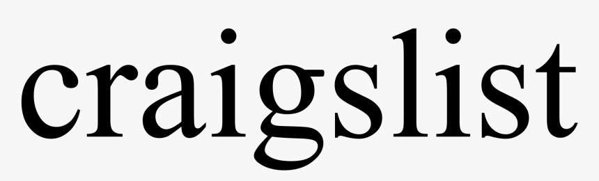 Craigslist Logo White Png, Transparent Png, Free Download