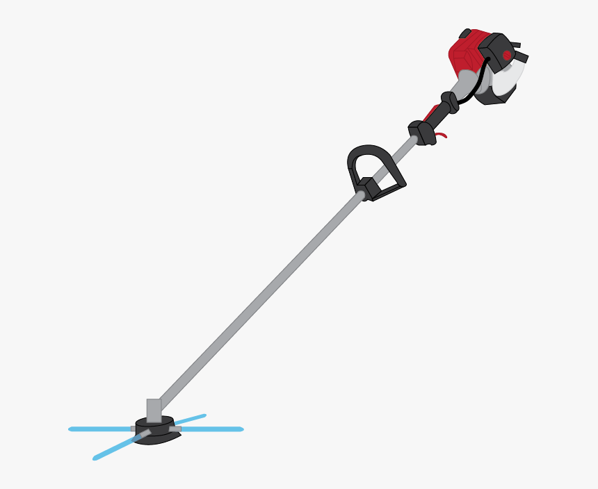 String Trimmer Edger Weed Lawn - Cartoon Weed Eater Png, Transparent Png, Free Download