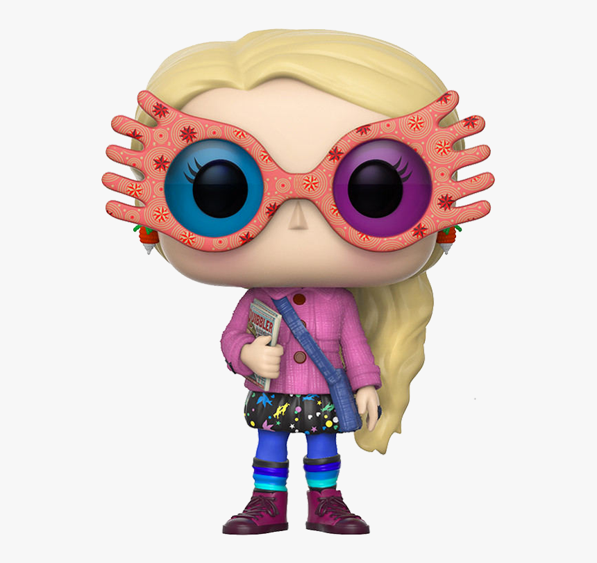 A Picture Of Luna Lovegood - Funko Pop Luna Lovegood Glasses, HD Png Download, Free Download