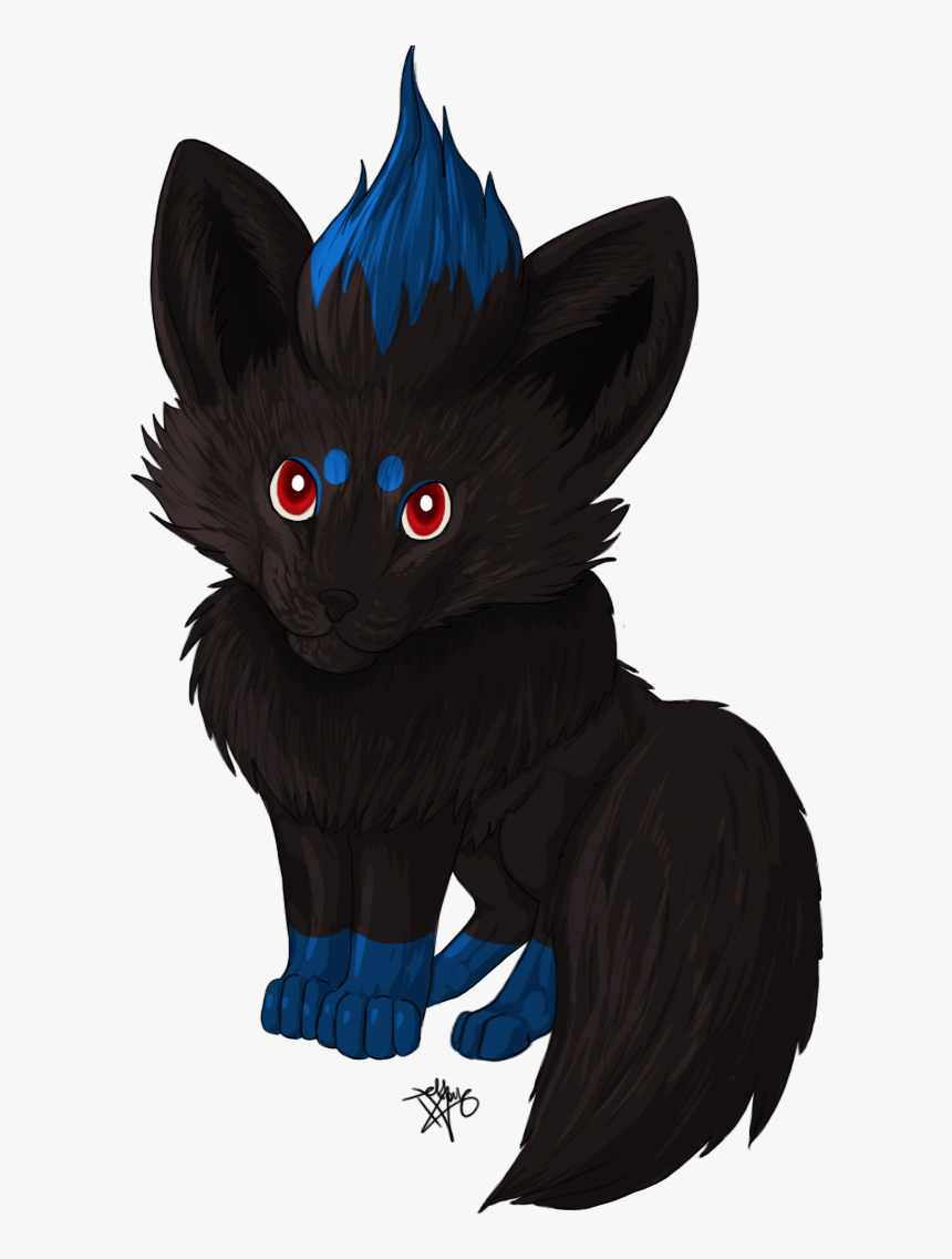 Drew A Quick Shiny Zorua As Part Of My Ongoing Project - Illustration, HD Png Download, Free Download