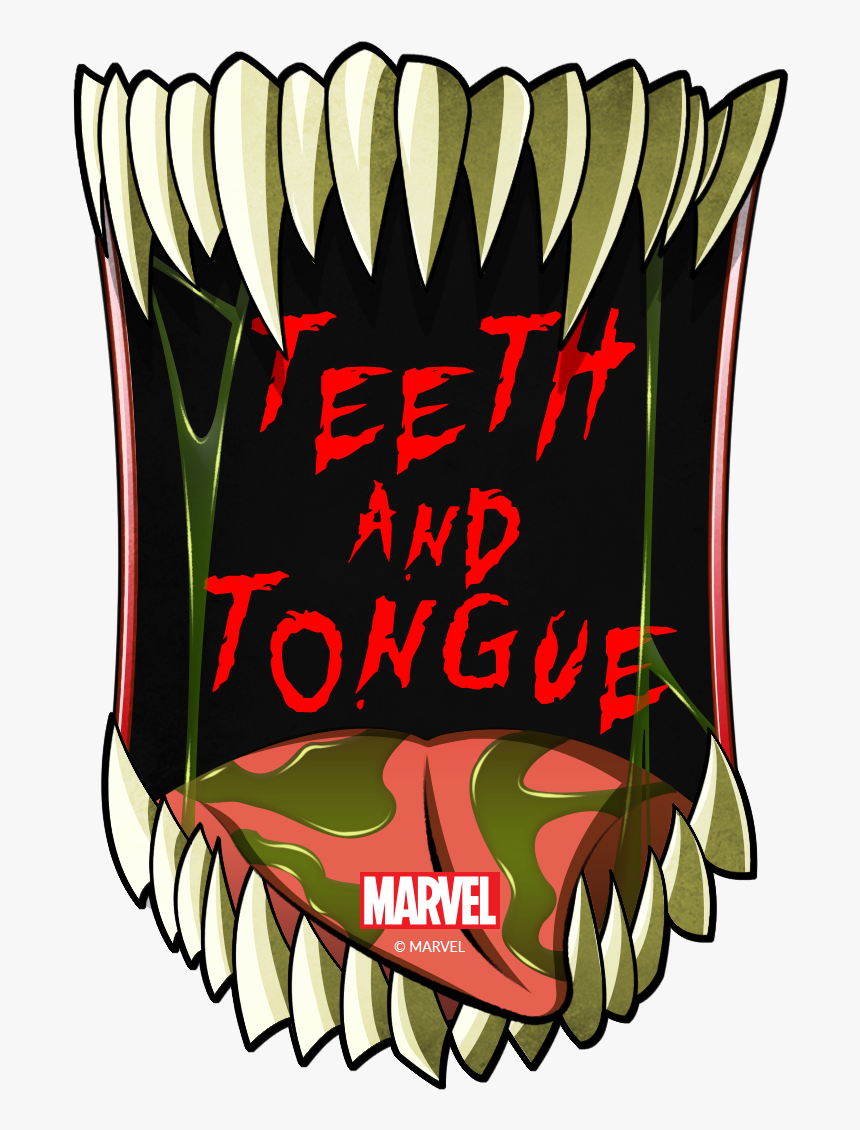 Venom Teeth And Tongue Clipart , Png Download - Poster, Transparent Png, Free Download