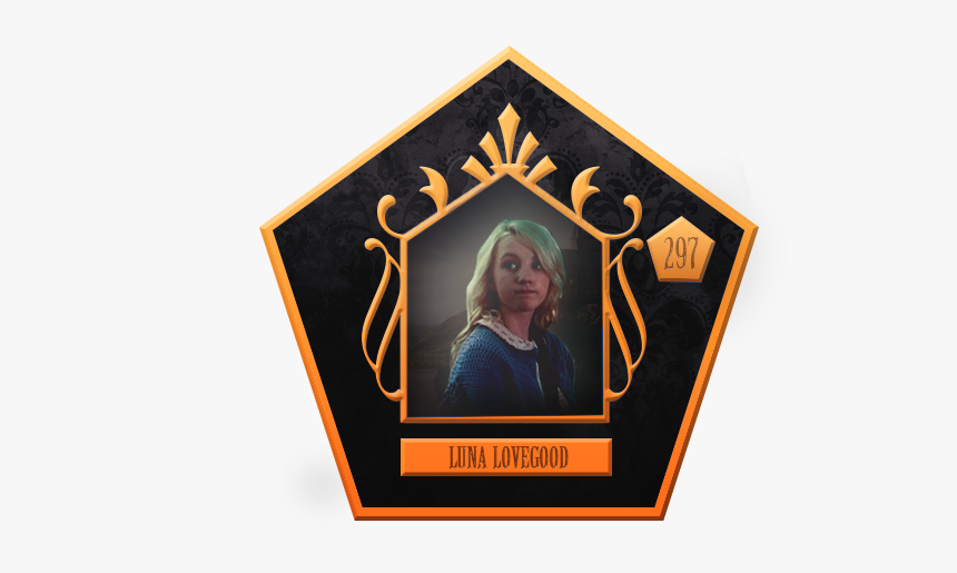 Harry Potter Chocolate Frog Cards Luna Lovegood, HD Png Download, Free Download