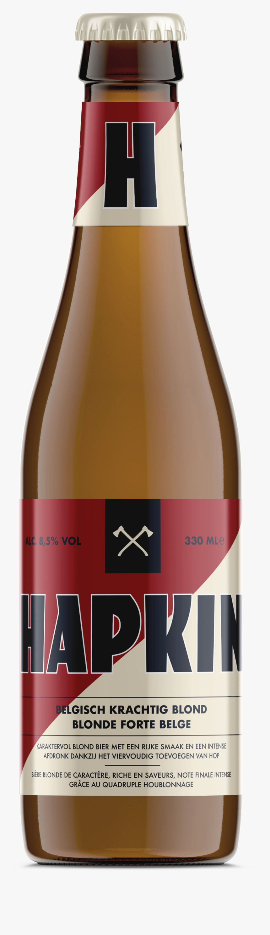 Hapkin Bottle Front Nl- No Background - Hapkin Png, Transparent Png, Free Download