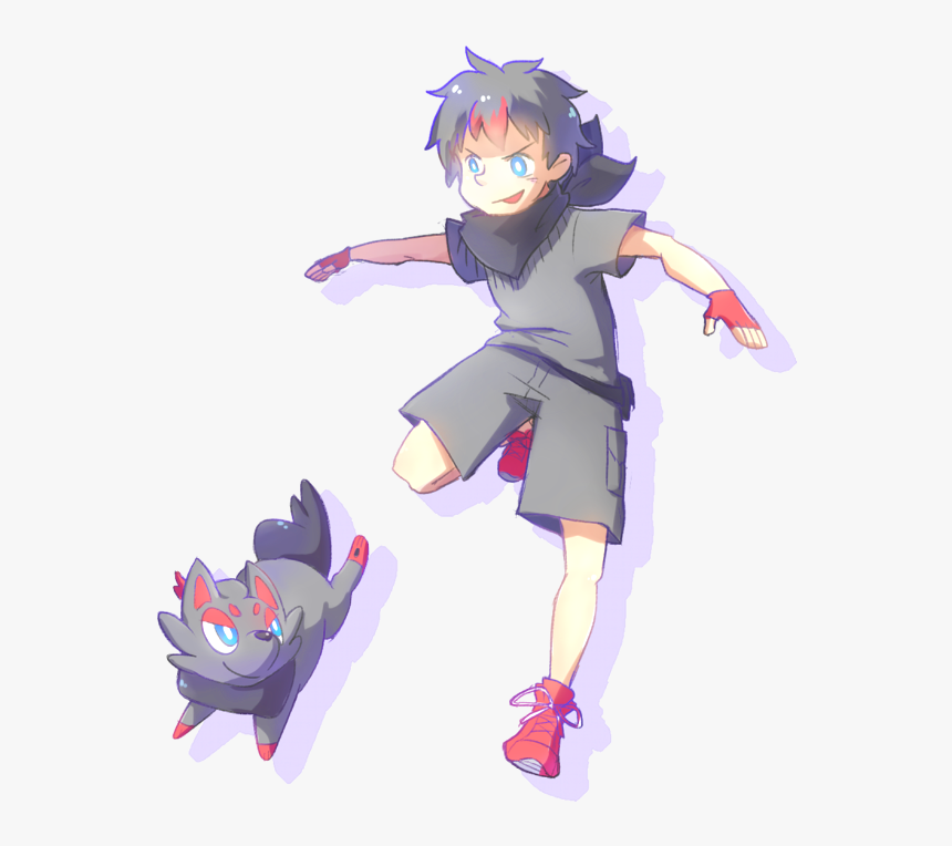 Pokemon Human Version Zorua, HD Png Download, Free Download