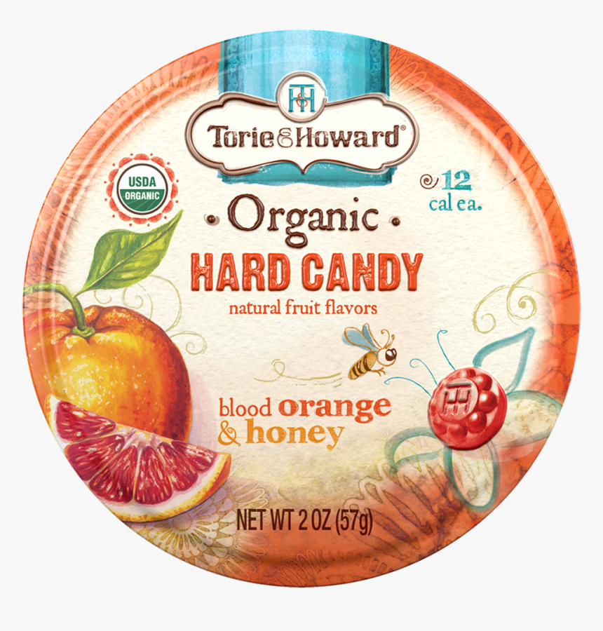 Blood Orange & Honey Tin - Torie And Howard Pomegranate And Nectarine, HD Png Download, Free Download