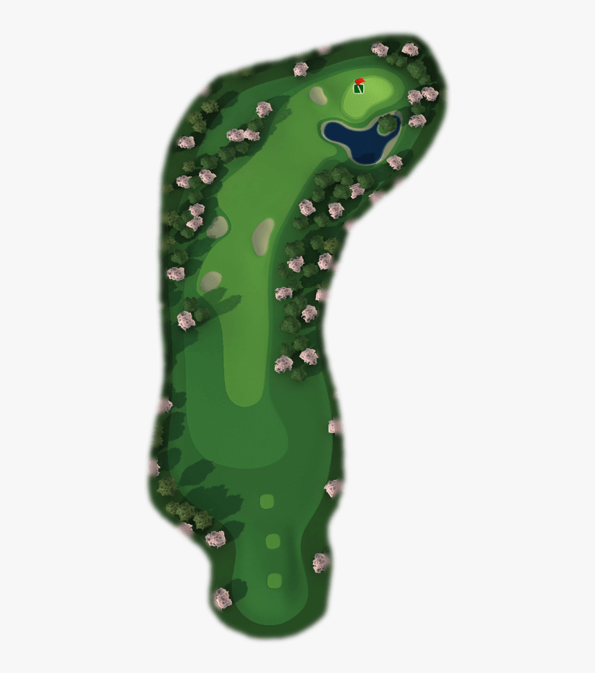 Transparent Golf Hole Png - Golf Clash Sakura Hills Hole 3, Png Download, Free Download