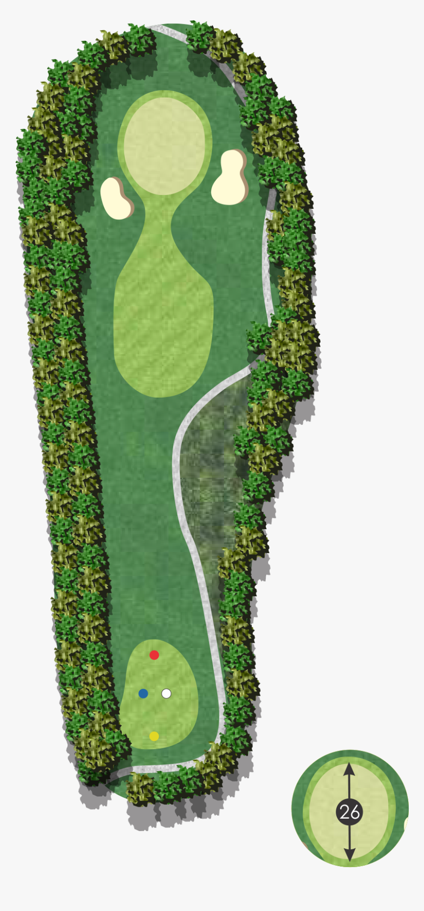 Golf Hole Png, Transparent Png, Free Download