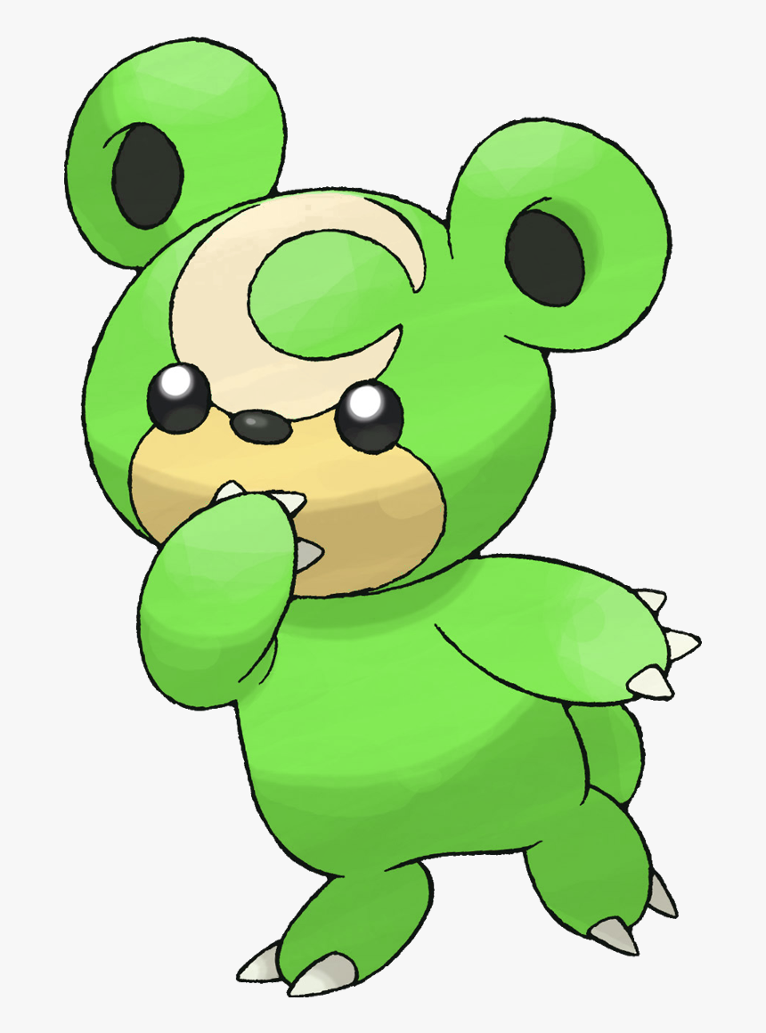 Transparent Teddiursa Png - Teddiursa Pokemon, Png Download, Free Download