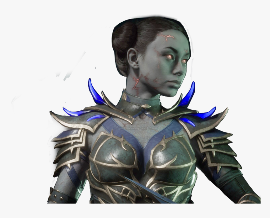 #kitana #mk11 #fallenempresskitana #mortalkombat #sticker - Maskless Revenant Kitana, HD Png Download, Free Download