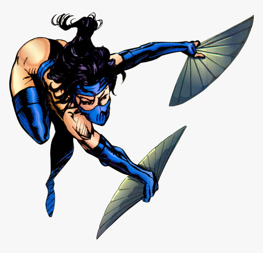 Kitana From Mortal Kombat 2 Art - Kitana Mortal Kombat Comic, HD Png Download, Free Download