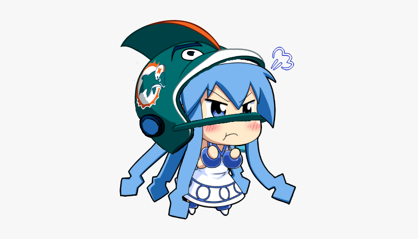 Vertebrate Cartoon Fictional Character Headgear Clip - Pop Team Epic Squid Girl, HD Png Download, Free Download