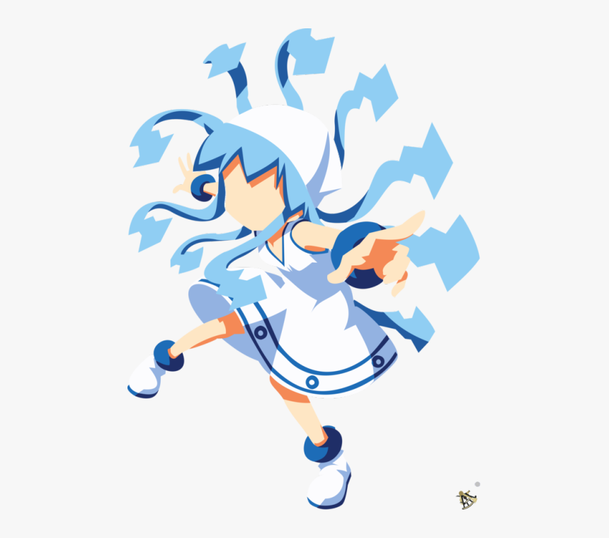 Squid Girl Chibi Png, Transparent Png, Free Download